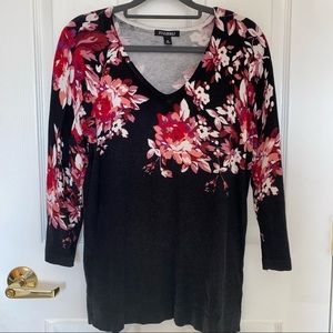 Roz & Ali Floral Blouse